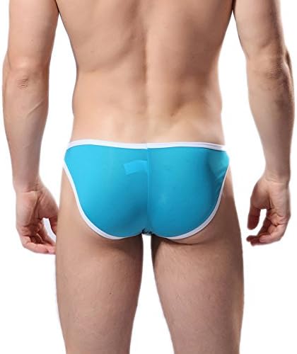 Threeseasons Sexy Men's Smooth & Comfortable Underwear Y-Front Briefs 3 Size S~L (L)