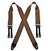 Welch Men's Big & Tall Elastic Button End Work Suspenders