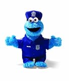 GUND Sesame Street Cookie Monster NYC Police Officer Soft Toy 33cm