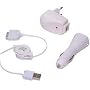 3 in 1 Set Datenkabel USB Daten Kabel Netzteil z.B. fuer Apple iPhone iPhone 3G