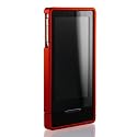 (Red Rubber) Mivizu Hard Candy Zune HD case cover for Microsoft Zune HD hard crystal rubber skin case screen protector designed for Zune HD 16GB / 32GB