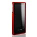 (Red Rubber) Mivizu Hard Candy Zune HD case cover for Microsoft Zune HD hard crystal rubber skin case screen protector designed for Zune HD 16GB / 32GB