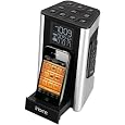iHome iP39 Kitchen Timer and Alarm Clock Radio Speaker System for iPhone/iPod (Silver)