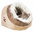 Trixie 36282 Minou Kuschelhöhle, 41 × 30 × 50 cm, beige/braun
