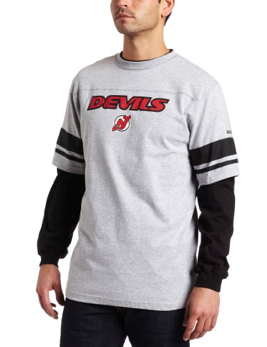 NHL Men's New Jersey Devils Option 3-In-1 Combo Pack (Grey, Large)