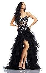 Cocktail Beaded Crystal Crystals Applique Lace Chiffon/Taffeta/Tulle Bandage Dress 