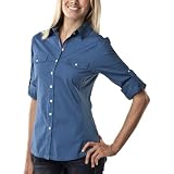 Converse® One Star® Women's Sport Shirt - Sandoval Blue