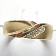 14K Yellow Gold Diamond Man's Ring