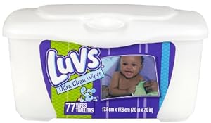 Luvs Wipes Natural Tub