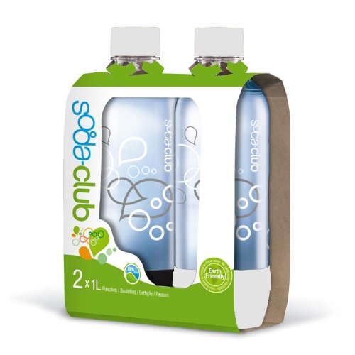 Sodastream 1l Carbonating Bottles White (Twin Pack) 41VC0NjDxpL Sodastream 1l Carbonating Bottles White (Twin Pack)