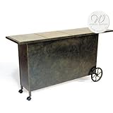 Windham Castings Rolls Roy Bars 54 Inch Desert Tan Tile Top Bar , White