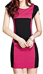 Plaid Print Short Sleeves Midi Dress 