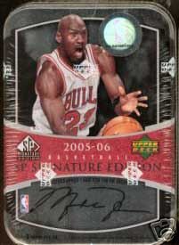 2005 06 Upper Deck SP Signature Basketball Unopened Hobby Box