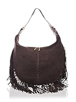 Mila Blu Bolso asa al hombro (Marrón Oscuro)