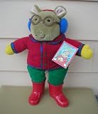 Wintertime Arthur Plush