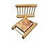 SoooKu New Arrival Pack Of 2 Unpolished Wooden Dowel Soap Dishes Holder Racks