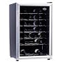 Sanyo SR-4705 47-Bottle Wine Cooler, Black and Stainless Steel