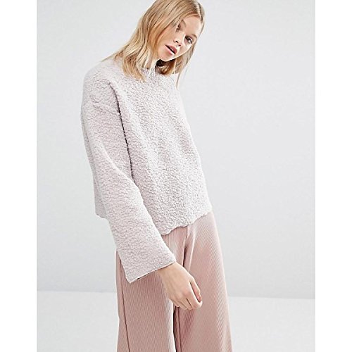 ネイティブユース アウター パーカ＆スウェット Native Youth Fleece Minimal Crew Neck Sw Oatmeal [並行輸入品]