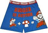 Nintendo - Mario + Mushroom / Bigger is Better boxer shorts for men