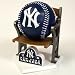 NEW YORK YANKEES BASEBALL + STADIUM CHAIR STAND N.Y.