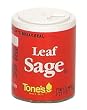 Tone's Leaf Sage, .11-Ounce Containers (Pack of 6)