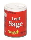 Tone's Leaf Sage, .11-Ounce Containers (Pack of 6) (Pack of 3)