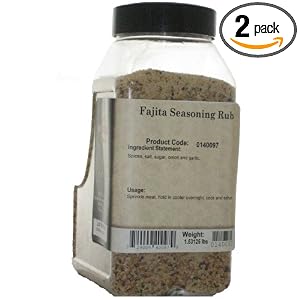 Excalibur Fajita Seasoning, 24.5-Ounce Units (Pack of 2) by Excalibur