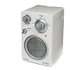 Denver TR-43C UKW Radio AUX Design Kompakt weiss