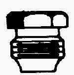 10 each: Double Compression Nut (AB181A-4)
