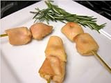 Thigh Meat Chicken Skewers 20 Piece Tray. Your shipping costs go down as you buy more appetizers.