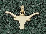 Anderson Jewelry Texas Longhorns Solid Longhorn 3/8 Gold Charm