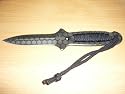 Dolch, Kordelgriff, schwarz von Herbertz