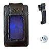 Original OEM Motorola ELV37 Leather Carry Case with Caller ID window Motorola V3 Razr V3c V3m V3i V3r V3t V3e