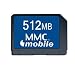 Electronics : Transcend - Flash memory card ( MMC adapter included ) - 512 MB - MMCmobile