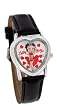 Betty Boop Women's Heart Shape Leather Band Watch Model #BB-W340A