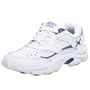 Aetrex Women's V854W Athletic Walking Shoe,White/Periwinkle,7.5 WW US