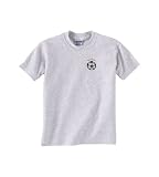 Personalized custom embroidered soccer ball t-shirt