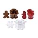 Tovolo Holiday Ice Cream Sandwich Molds, Set of 3