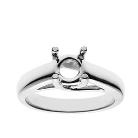 Platinum Classic Trellis Engagement Ring Setting