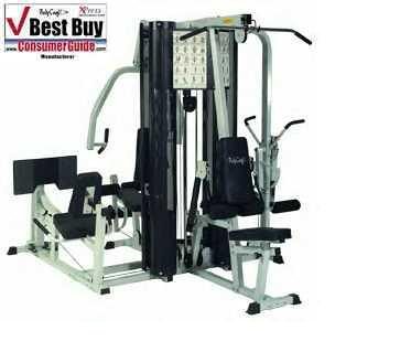 New 2007, Professional, Health Club Quality Multi - Home Gym! Free Shipping! Space Saving Corner Placement!