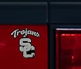 NCAA USC Trojans Chrome Auto Emblem
