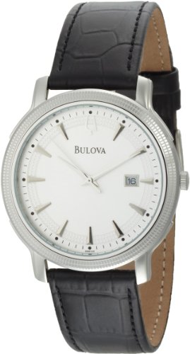 Bulova Men's 96B120 Silver Dial Strap Watch