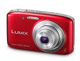 Panasonic DMC-S5EB-R Camera – Red (16MP, 4x Optical Zoom)… Picture