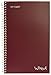 Top Flight Wired 3-Subject Notebook, 120 Sheet