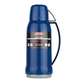 Thermos Jupiter 38 Flask Assorted Black/Green/Blue 1.0L