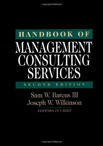 Handbook of Management Consulting Services