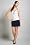 Sleeveless Racerback Stretch Pique Tennis Dress