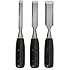 Stanley 16-150 150 Series Short Blade 3-Piece Wood Chisel Set