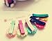Lace Kenzola 5pc Toddler No-damage Plastic Mini Assorted Daisy Hair Barrettes Set