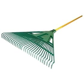 Extra-Wide 30" Leaf Rake - Covers More Yard with Less Effort - Hardwood Handle - Just 36 oz!